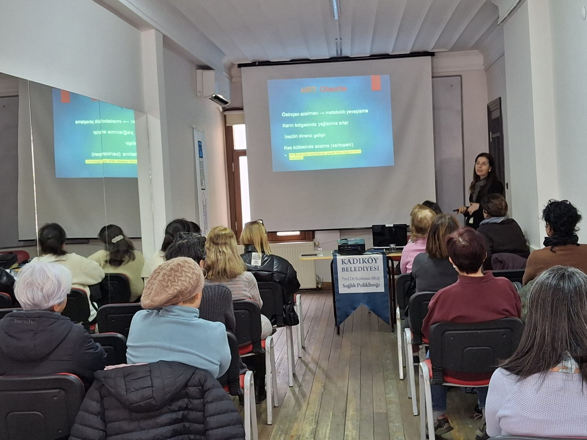 Rasimpaşa'da menopoz semineri